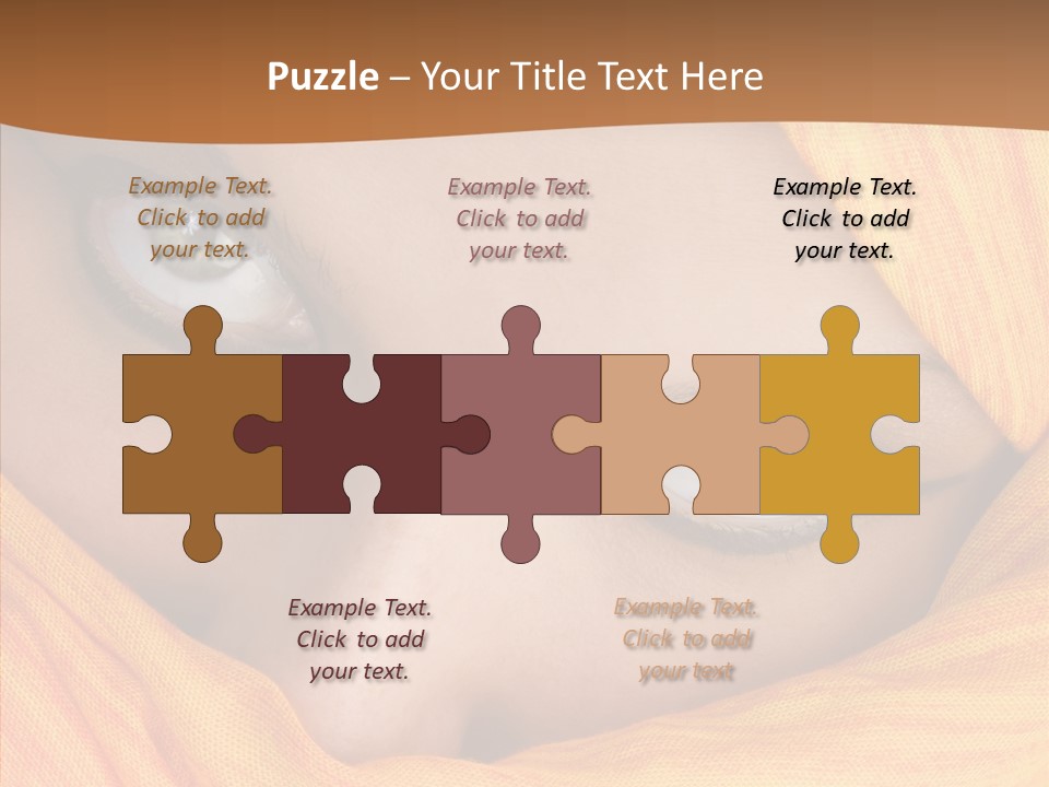 Beauty Seductive Islam PowerPoint Template