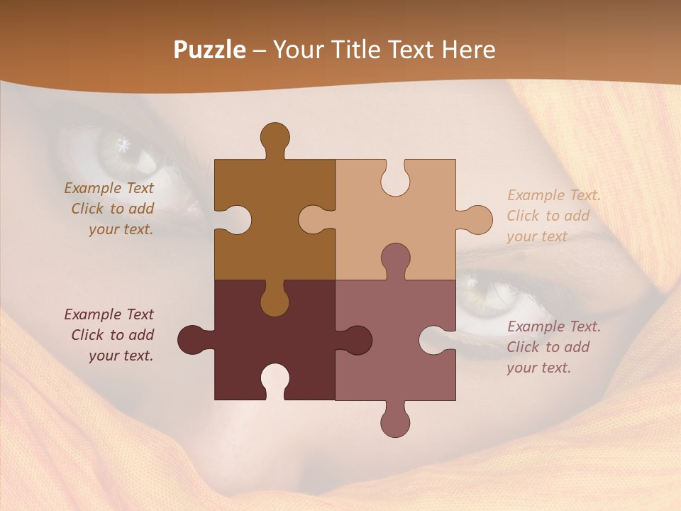 Beauty Seductive Islam PowerPoint Template