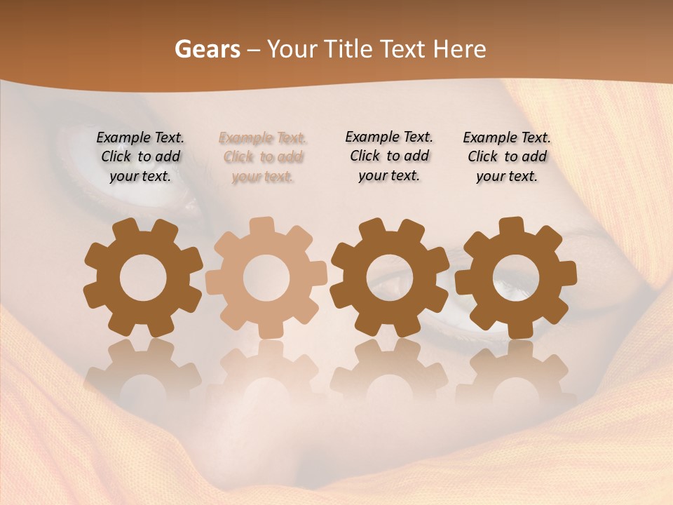 Beauty Seductive Islam PowerPoint Template