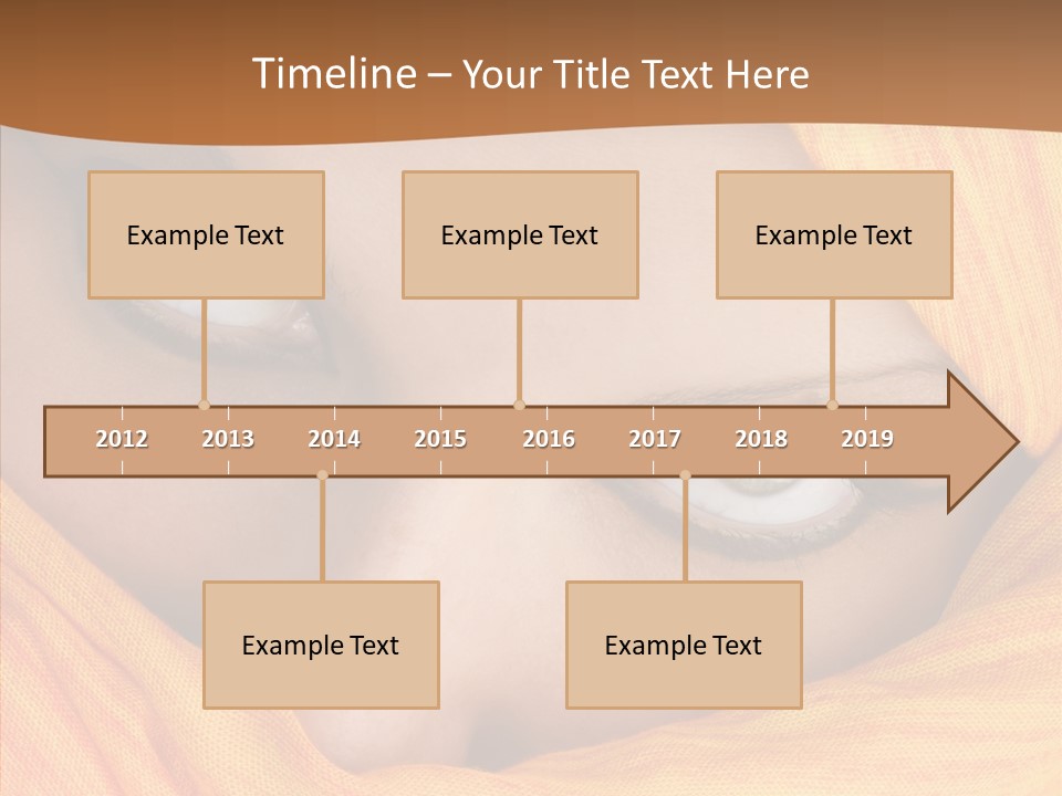 Beauty Seductive Islam PowerPoint Template
