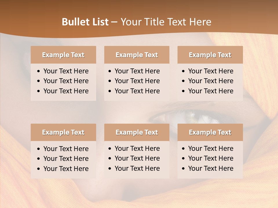 Beauty Seductive Islam PowerPoint Template