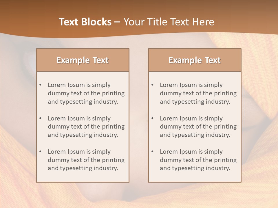 Beauty Seductive Islam PowerPoint Template