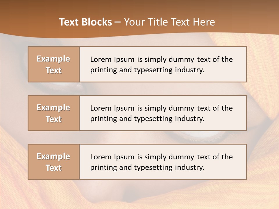 Beauty Seductive Islam PowerPoint Template