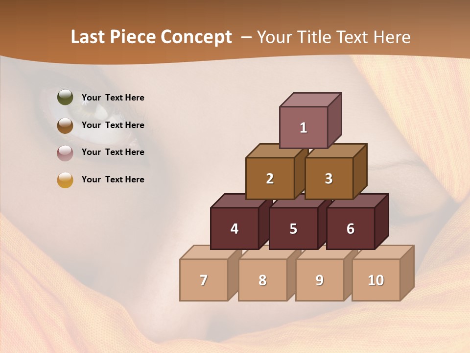 Beauty Seductive Islam PowerPoint Template