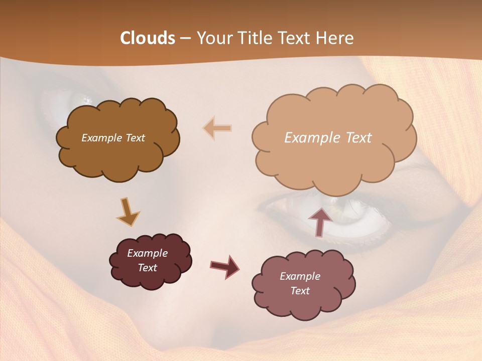 Beauty Seductive Islam PowerPoint Template