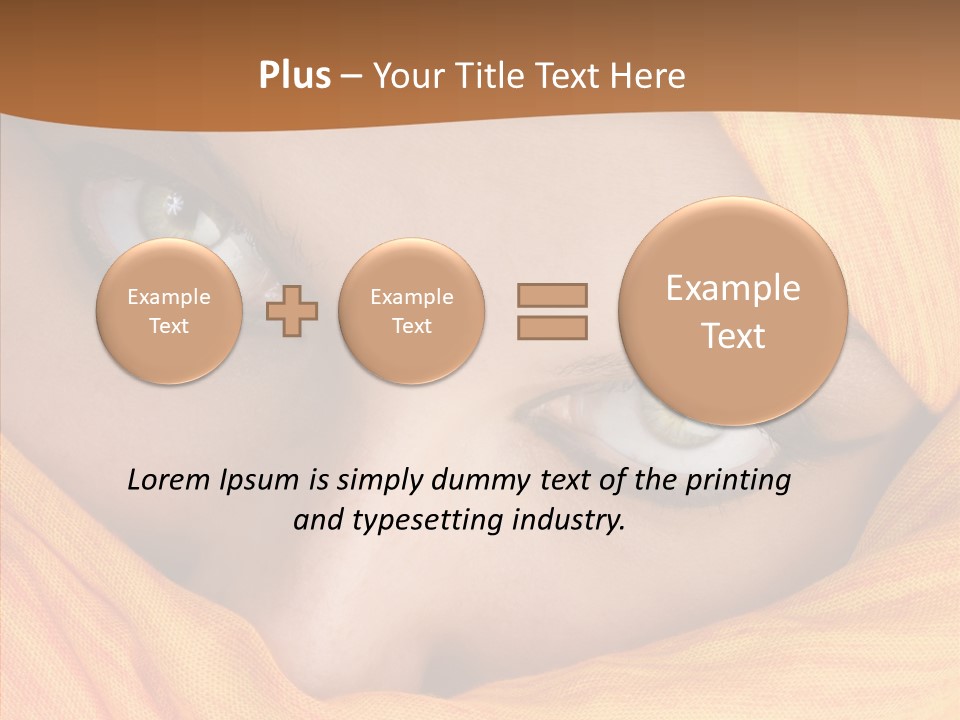 Beauty Seductive Islam PowerPoint Template