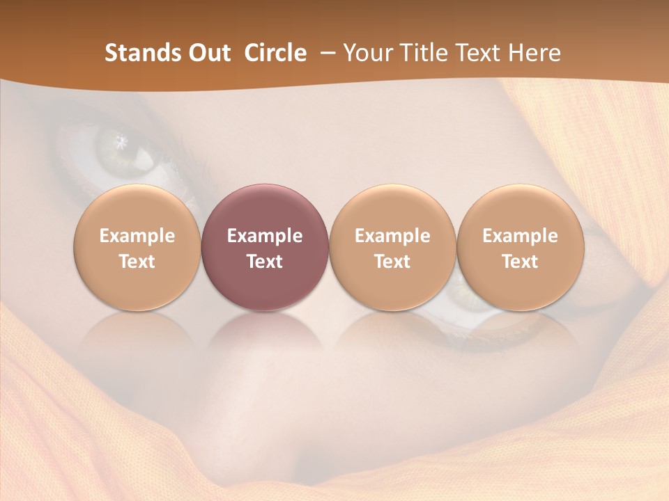 Beauty Seductive Islam PowerPoint Template