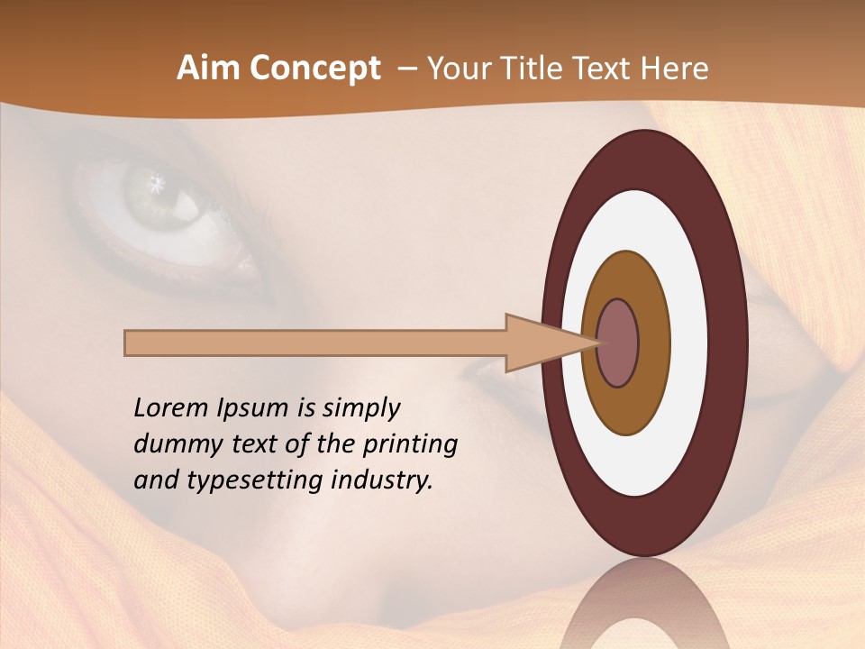 Beauty Seductive Islam PowerPoint Template
