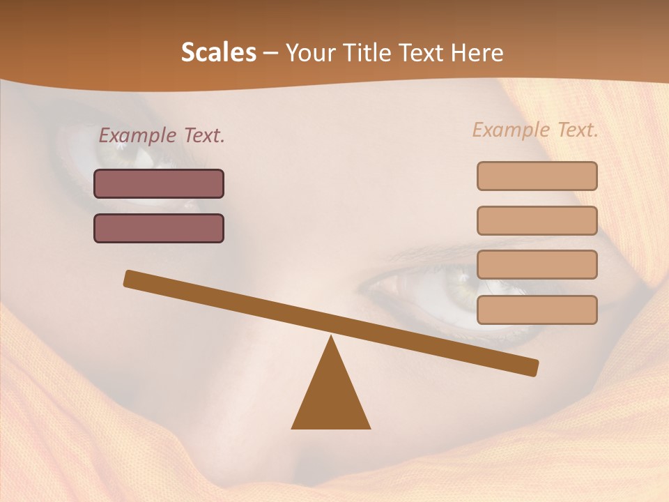 Beauty Seductive Islam PowerPoint Template