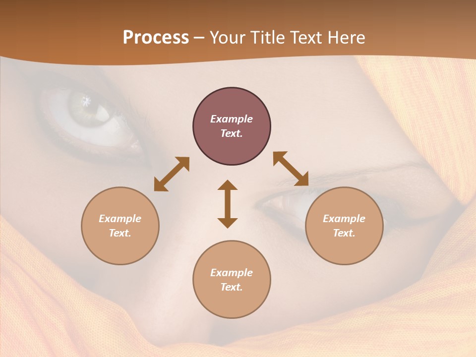 Beauty Seductive Islam PowerPoint Template