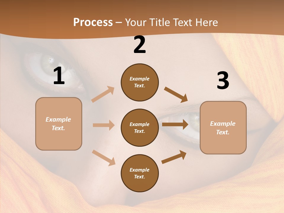 Beauty Seductive Islam PowerPoint Template