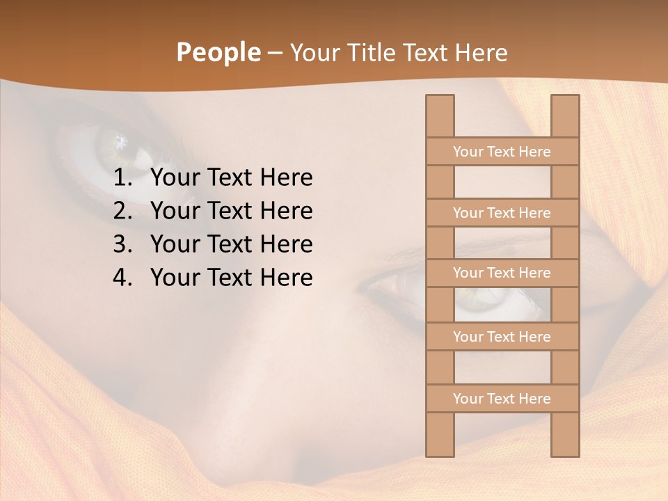 Beauty Seductive Islam PowerPoint Template