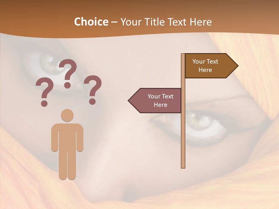 Beauty Seductive Islam PowerPoint Template