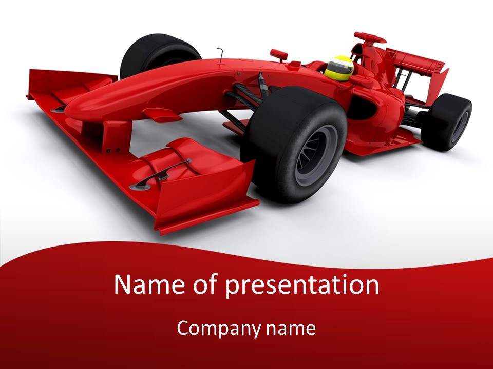 Motion Tire Auto PowerPoint Template