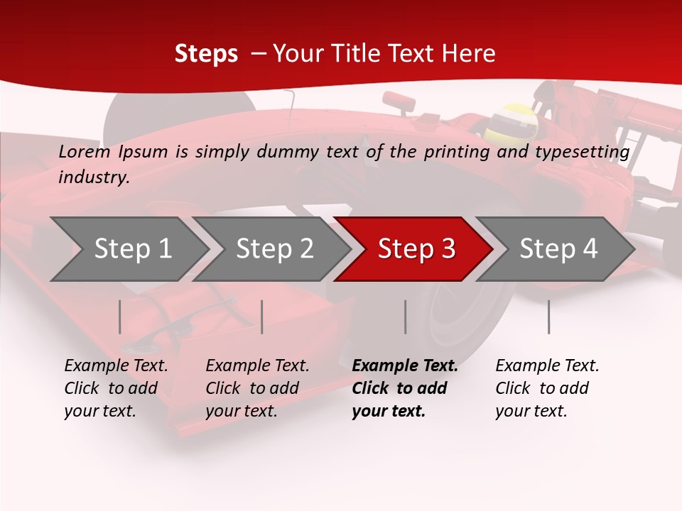 Motion Tire Auto PowerPoint Template