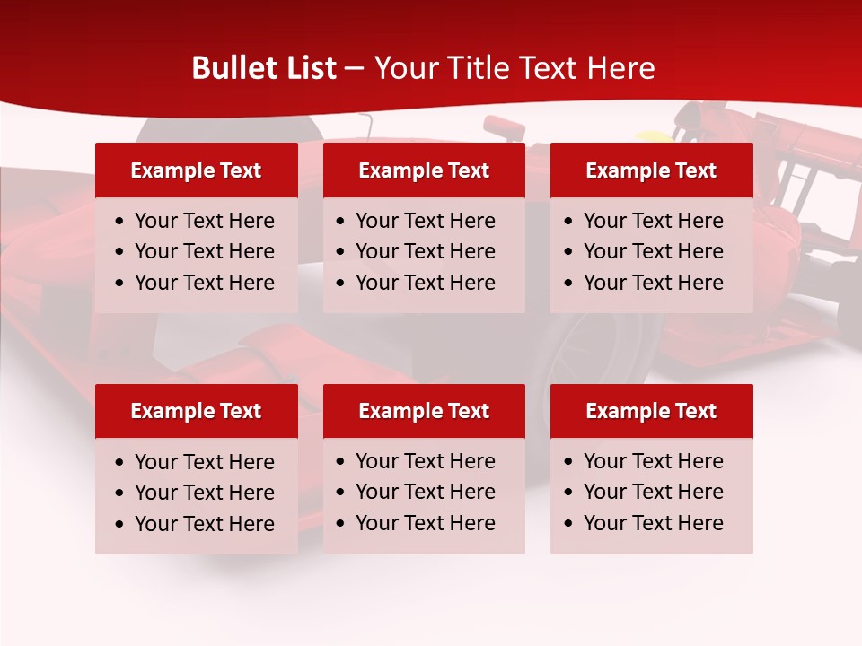 Motion Tire Auto PowerPoint Template