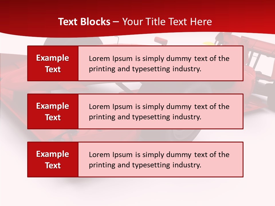 Motion Tire Auto PowerPoint Template