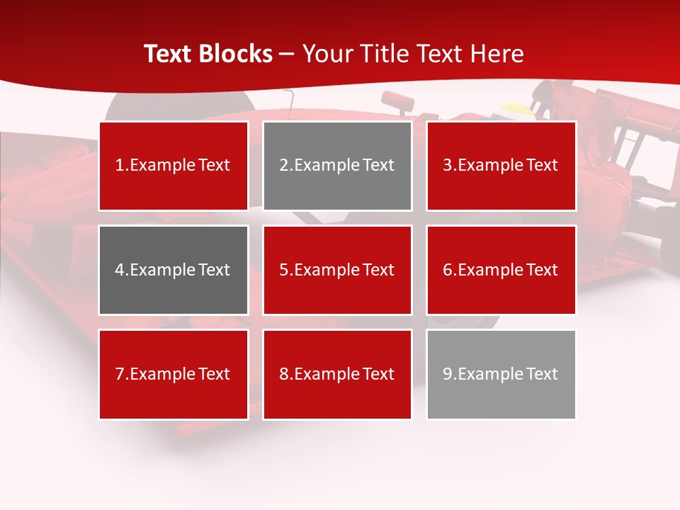 Motion Tire Auto PowerPoint Template