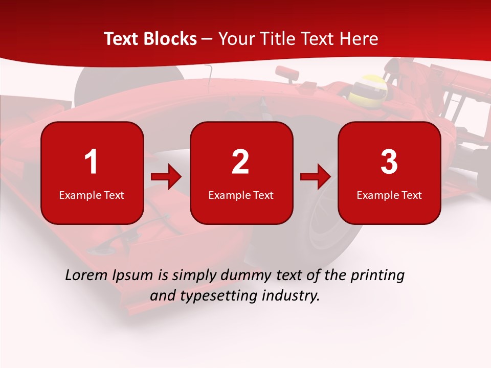 Motion Tire Auto PowerPoint Template