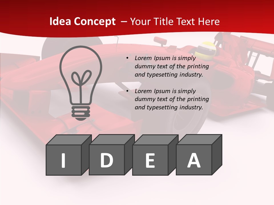 Motion Tire Auto PowerPoint Template