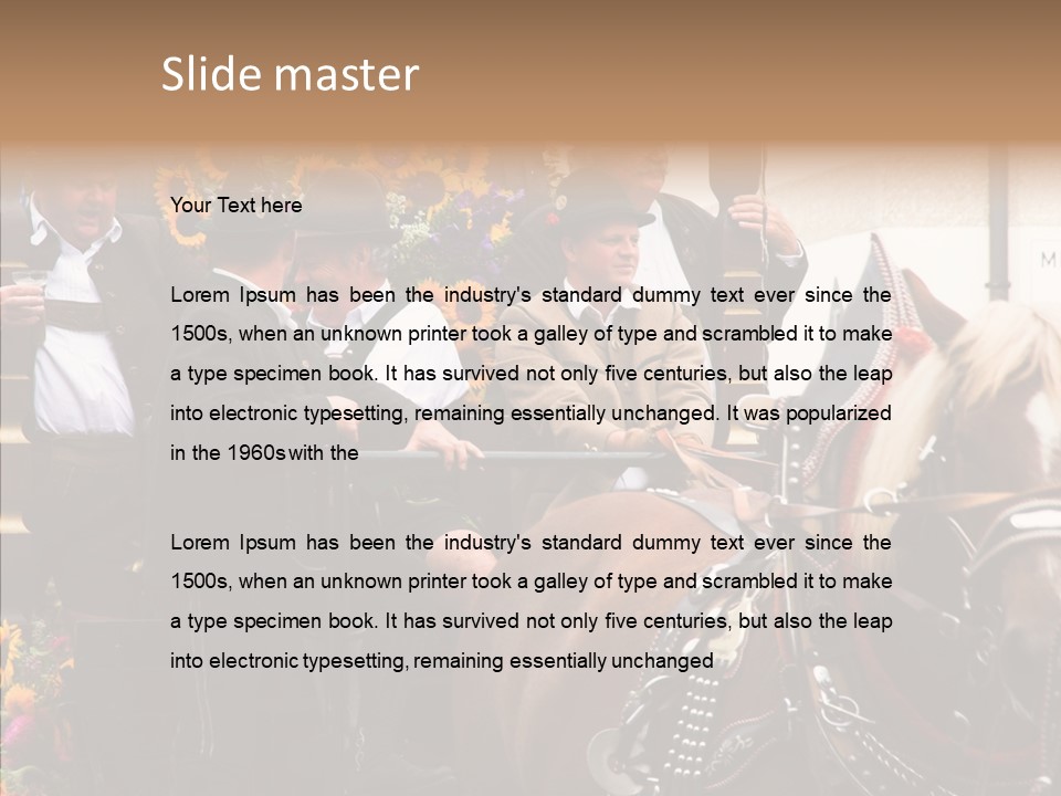 Wiener Bavarian Germany PowerPoint Template