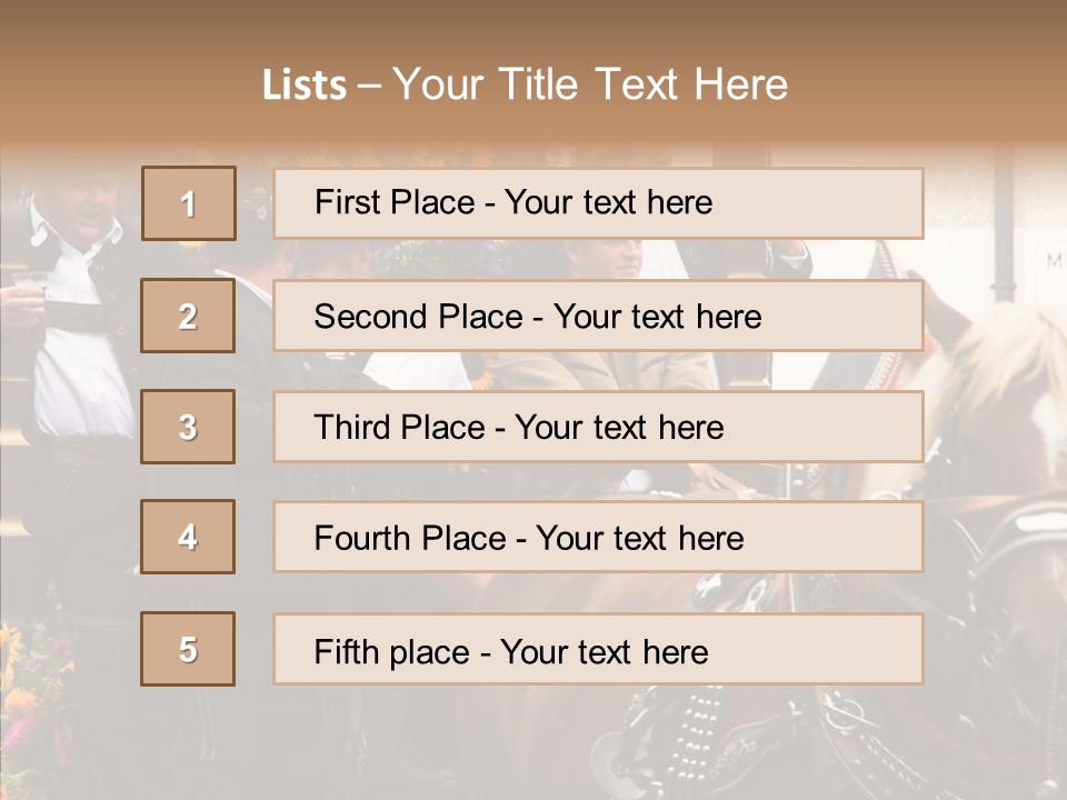 Wiener Bavarian Germany PowerPoint Template