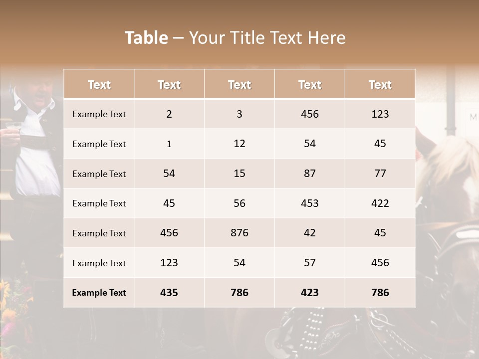 Wiener Bavarian Germany PowerPoint Template