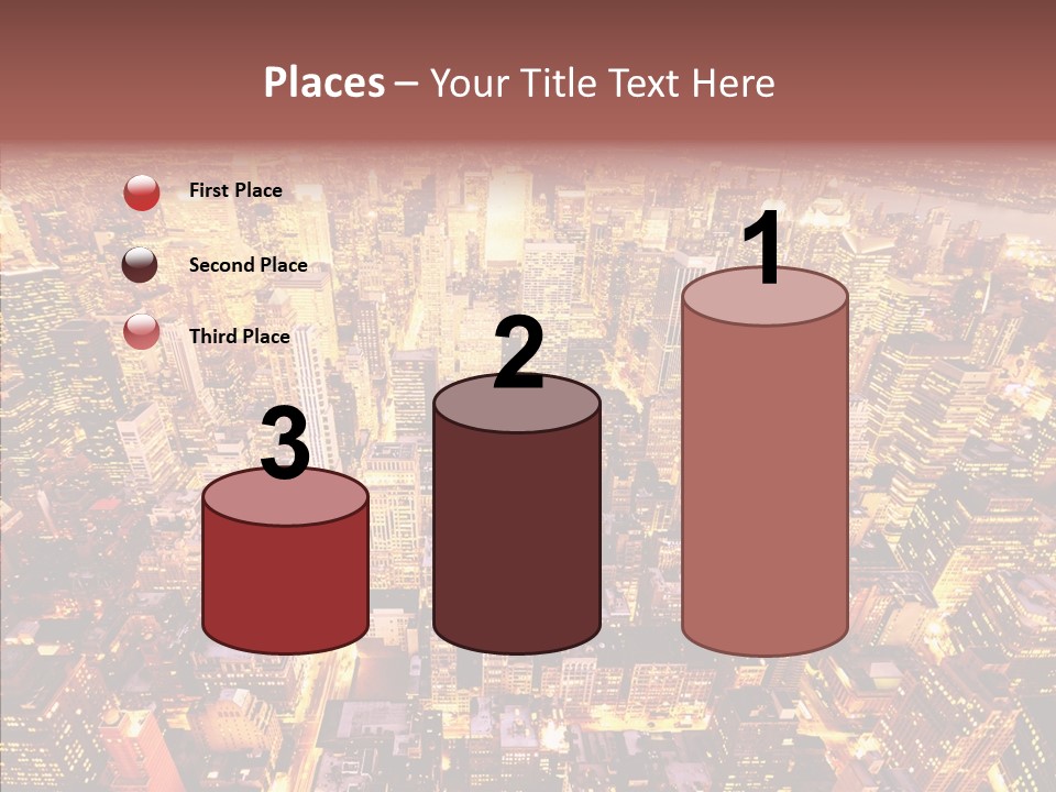 Built Avenue District PowerPoint Template