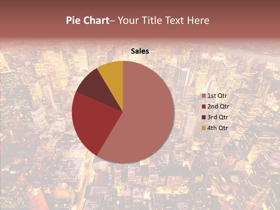 Built Avenue District PowerPoint Template