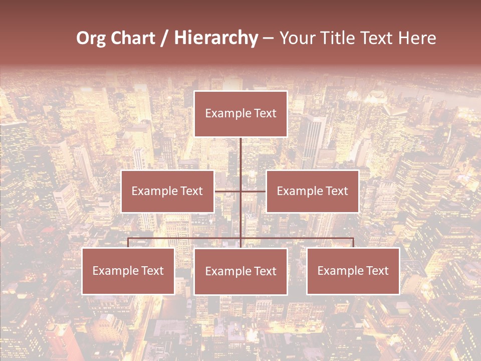 Built Avenue District PowerPoint Template