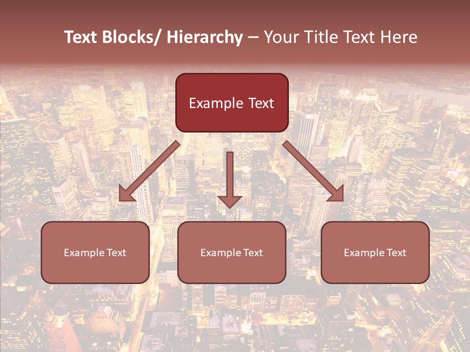 Built Avenue District PowerPoint Template