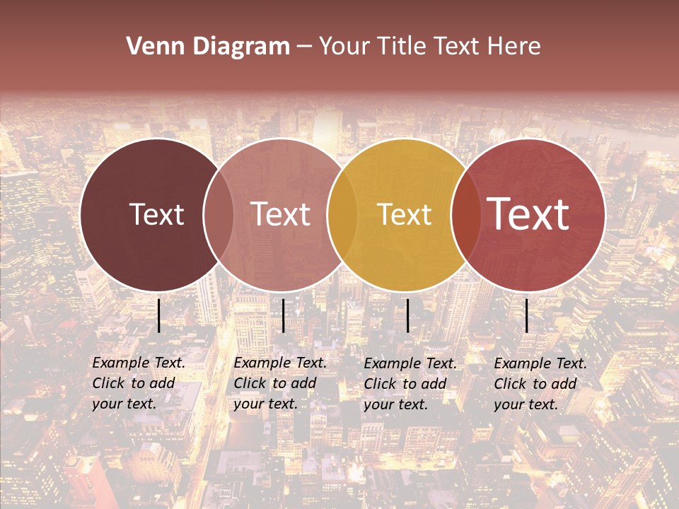 Built Avenue District PowerPoint Template