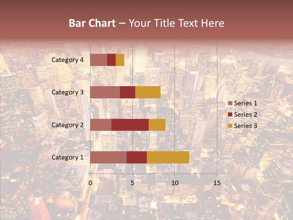 Built Avenue District PowerPoint Template