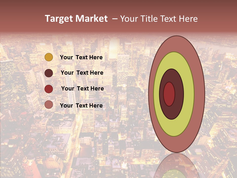 Built Avenue District PowerPoint Template