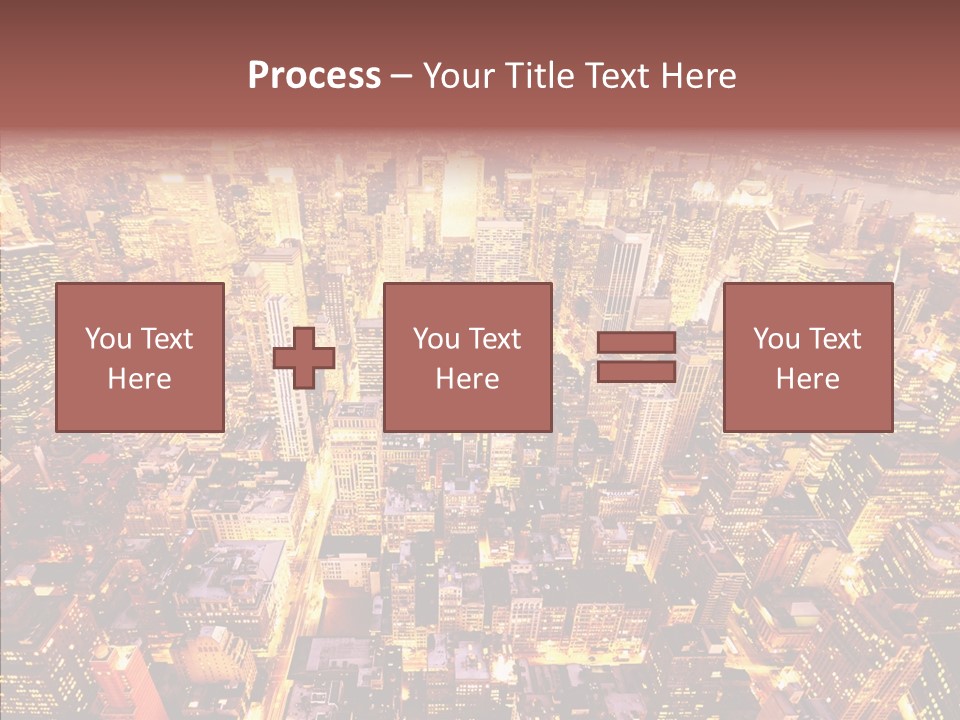 Built Avenue District PowerPoint Template