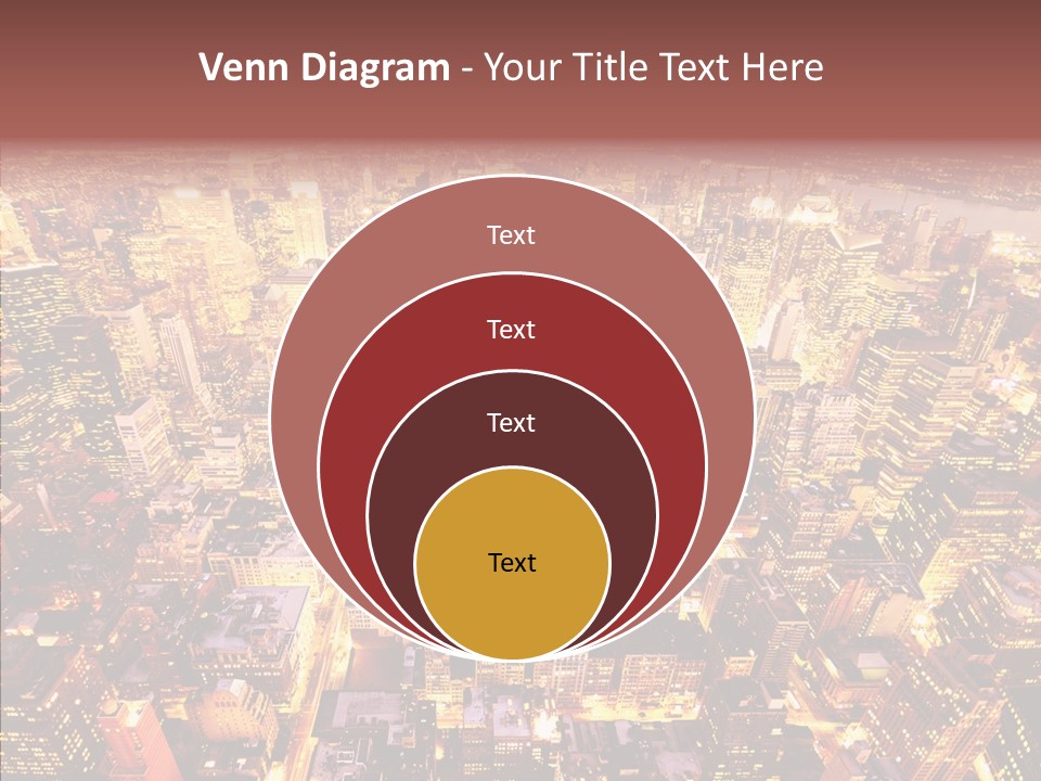 Built Avenue District PowerPoint Template