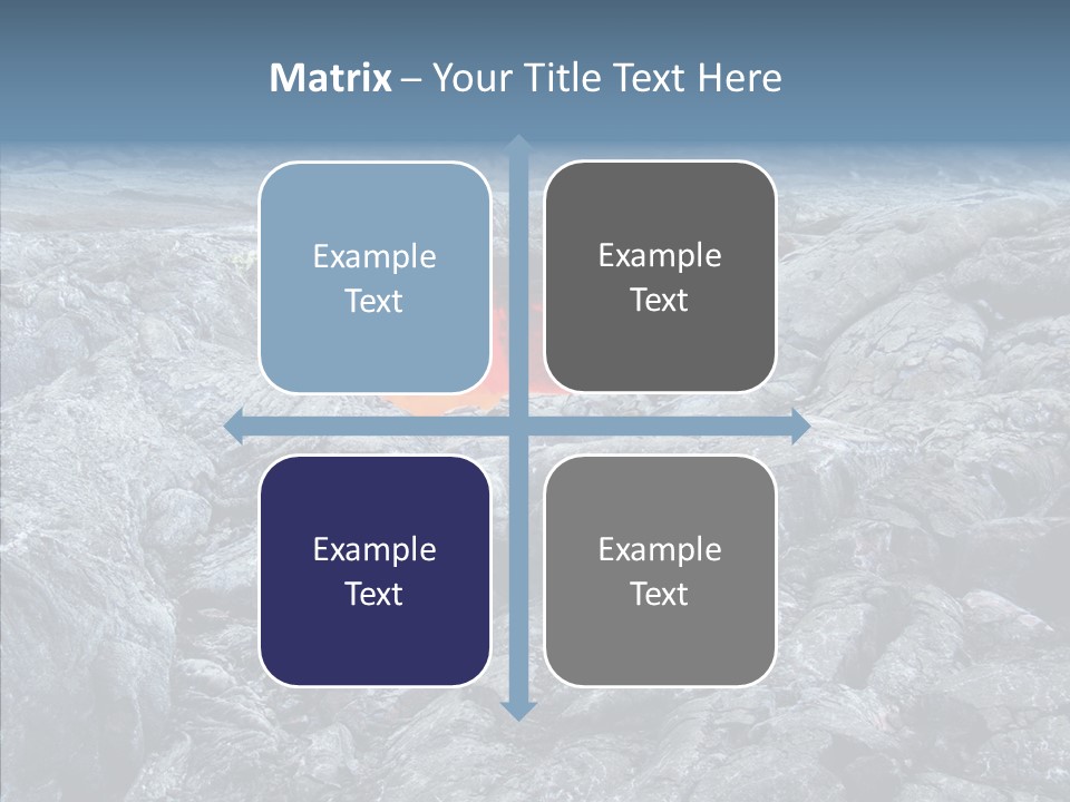 Danger Vent Rock PowerPoint Template