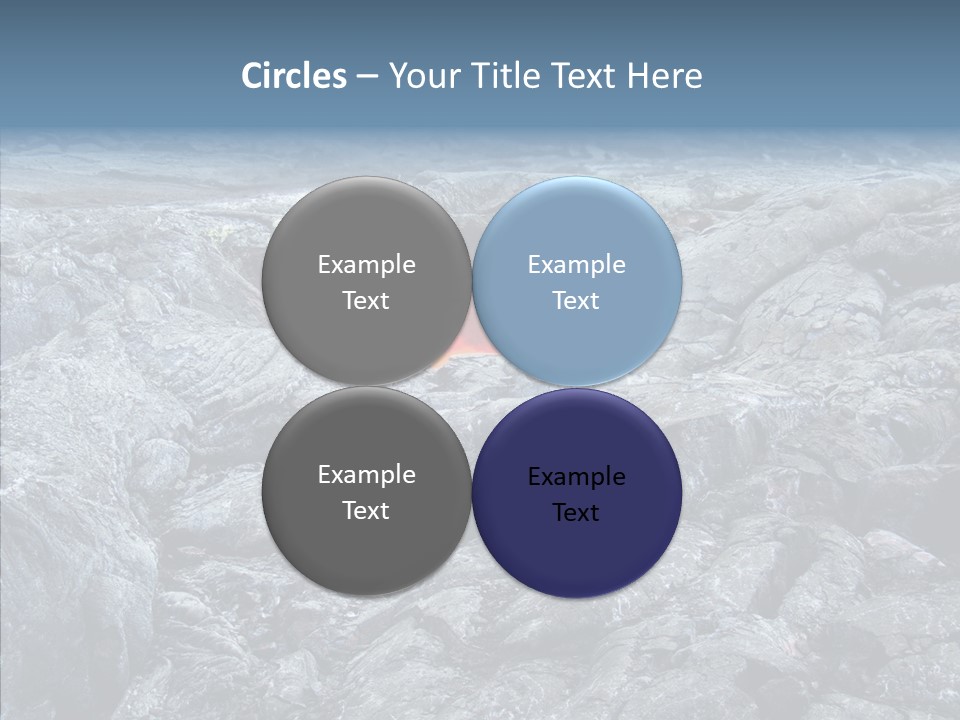 Danger Vent Rock PowerPoint Template