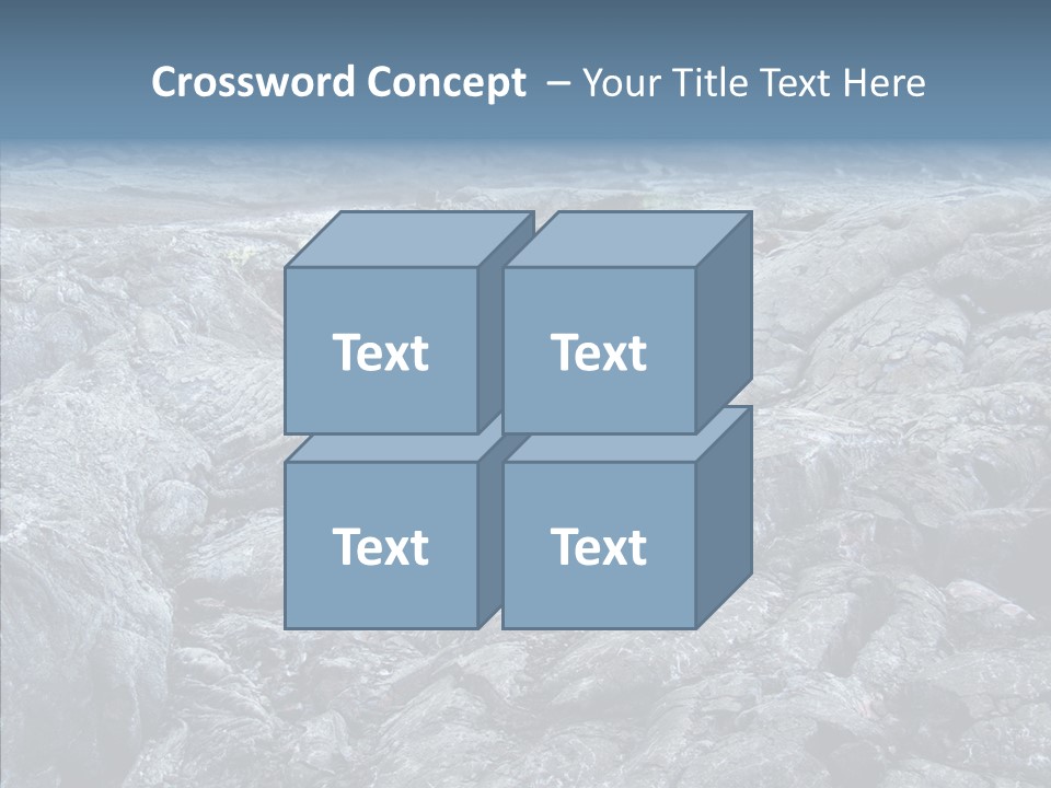 Danger Vent Rock PowerPoint Template