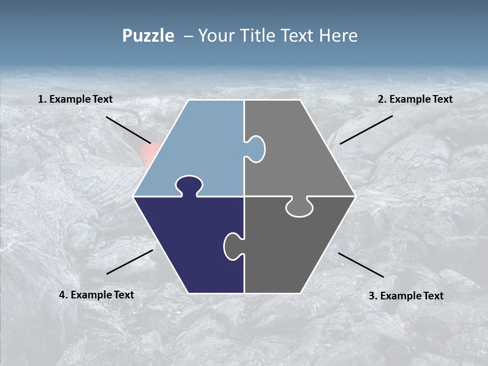 Danger Vent Rock PowerPoint Template