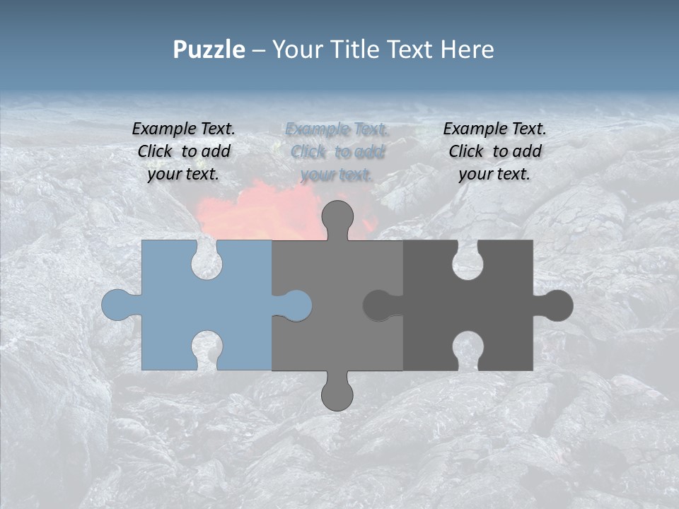 Danger Vent Rock PowerPoint Template