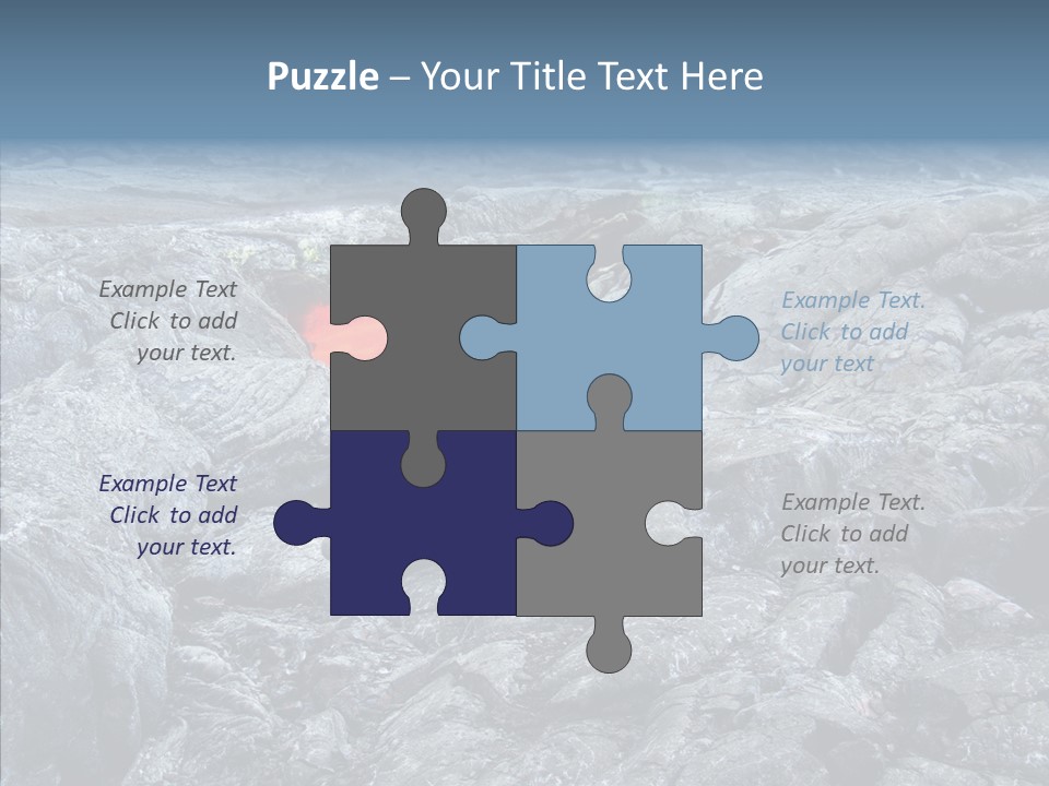 Danger Vent Rock PowerPoint Template