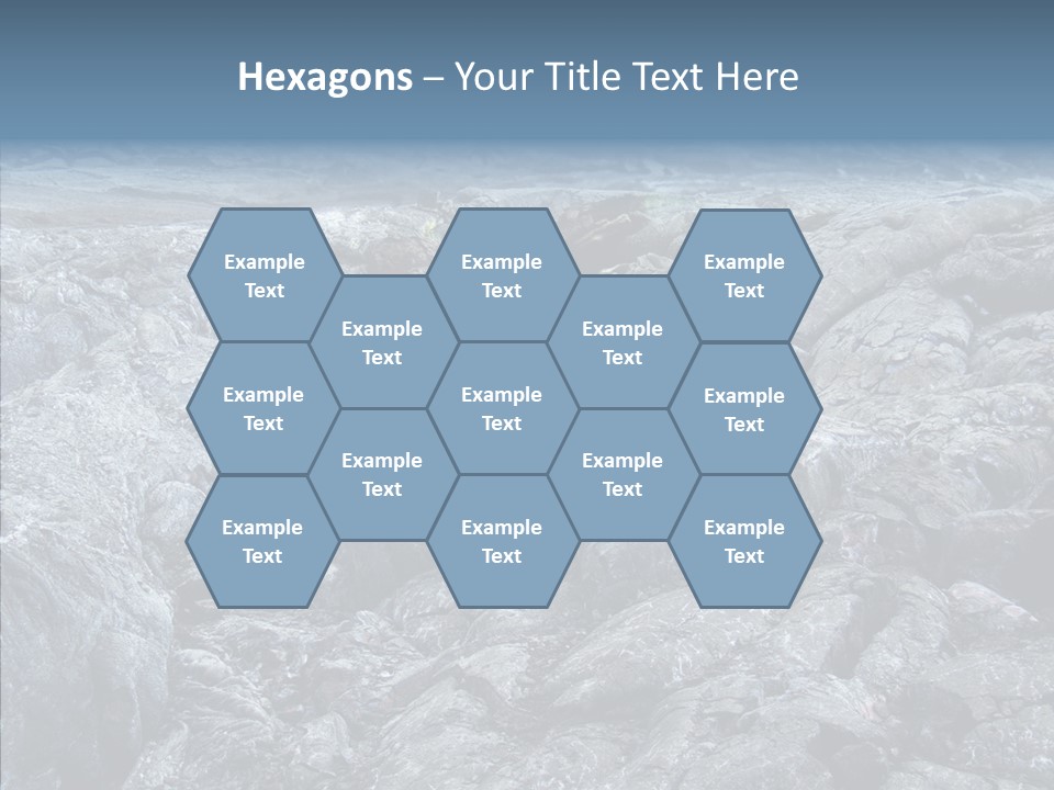 Danger Vent Rock PowerPoint Template
