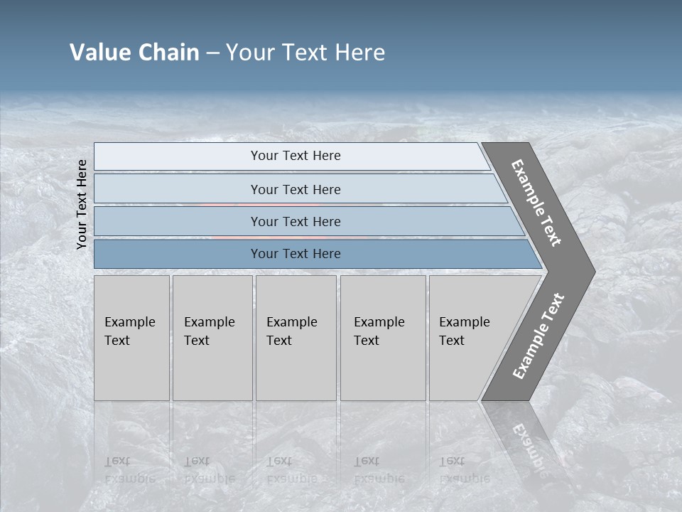 Danger Vent Rock PowerPoint Template