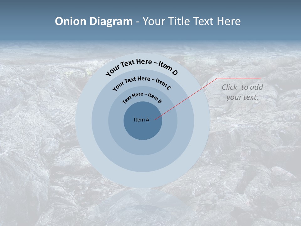Danger Vent Rock PowerPoint Template