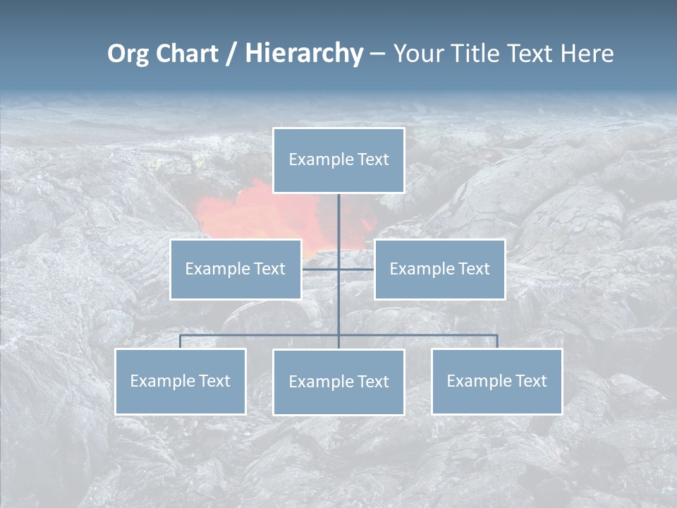 Danger Vent Rock PowerPoint Template
