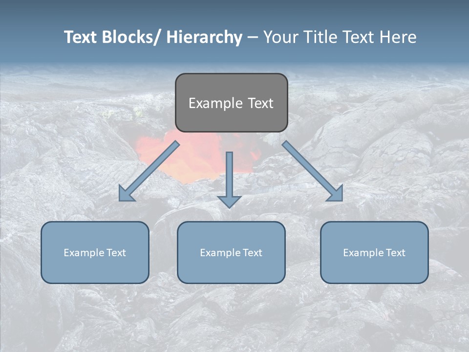 Danger Vent Rock PowerPoint Template