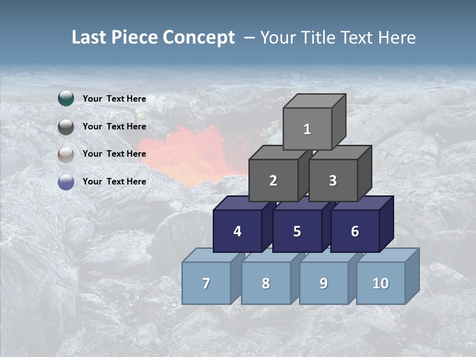 Danger Vent Rock PowerPoint Template