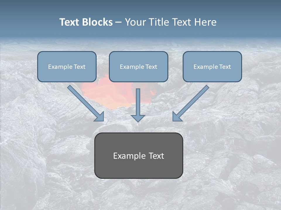 Danger Vent Rock PowerPoint Template