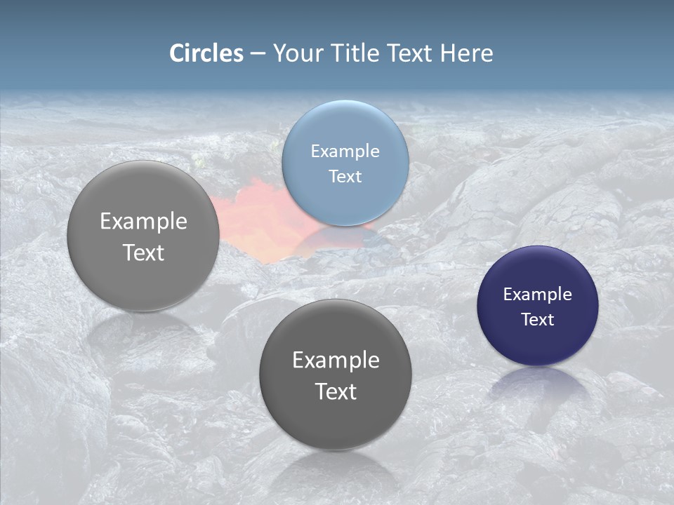 Danger Vent Rock PowerPoint Template